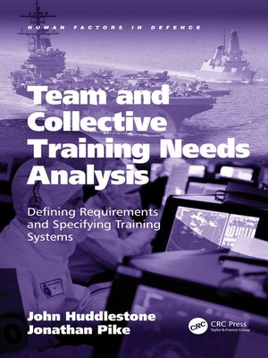 cover image of Team and Collective Training Needs Analysis